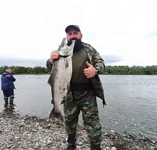 Фото дня 2 тура Рыбалка на Камчатке на Кижуча на реке Большой!