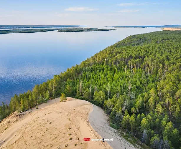 Изображение статьи Песчаные дюны Якутии: природный феномен за Полярным кругом  Туры России