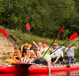 Тур Семейный сплав с детьми р. Илеть, Марий Эл