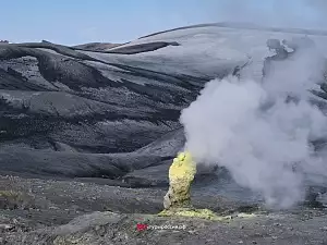 Пейзажи острова Парамушир и вулкана Эбеко