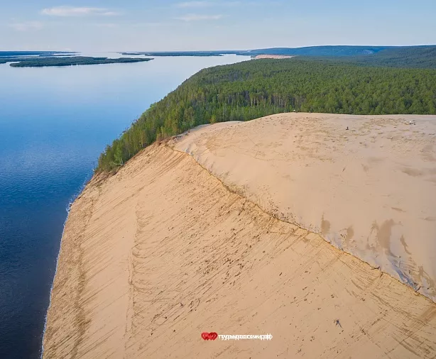 Изображение статьи Песчаные дюны Якутии: природный феномен за Полярным кругом  Туры России