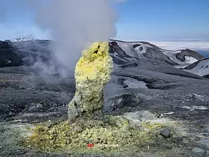 Пейзажи острова Парамушир и вулкана Эбеко