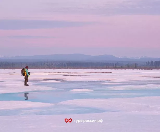 Изображение статьи Якутия: Посещение Национального Парка Момская Наледь Туры России