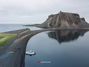 Пейзажи острова Парамушир и вулкана Эбеко