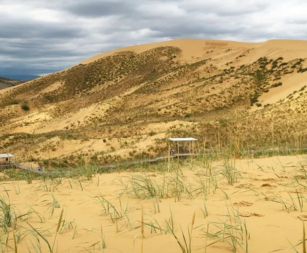 Изображение статьи Экскурсия из Махачкалы на Бархан Сарыкум в Дагестане Туры России