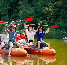 Тур Сплав по таежной реке Юшут!