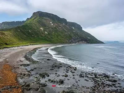 Пейзажи острова Парамушир и вулкана Эбеко