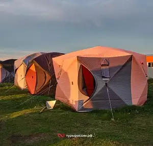 Кемпинги и отели полуострова Средний и Рыбачий