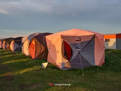 Кемпинги и отели полуострова Средний и Рыбачий
