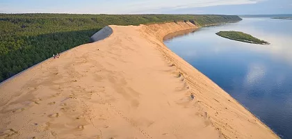 Песчаные дюны Якутии: природный феномен за Полярным кругом 