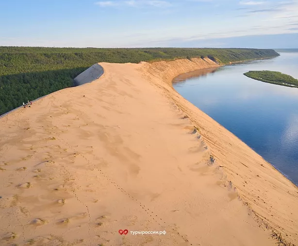 Изображение статьи Песчаные дюны Якутии: природный феномен за Полярным кругом  Туры России
