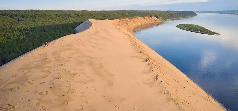 Песчаные дюны Якутии: природный феномен за Полярным кругом 