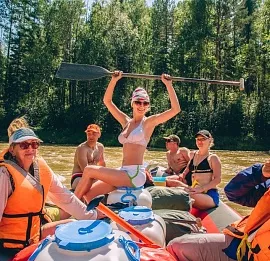 Тур Сплав по Среднему Иркуту (Анчук - Шаманка)