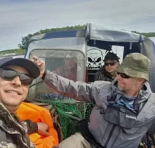 Фото дня 4 тура Рыбалка на Камчатке на Кету и горбушу!