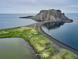 Пейзажи острова Парамушир и вулкана Эбеко