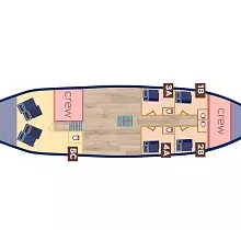 Место проживания в туре 