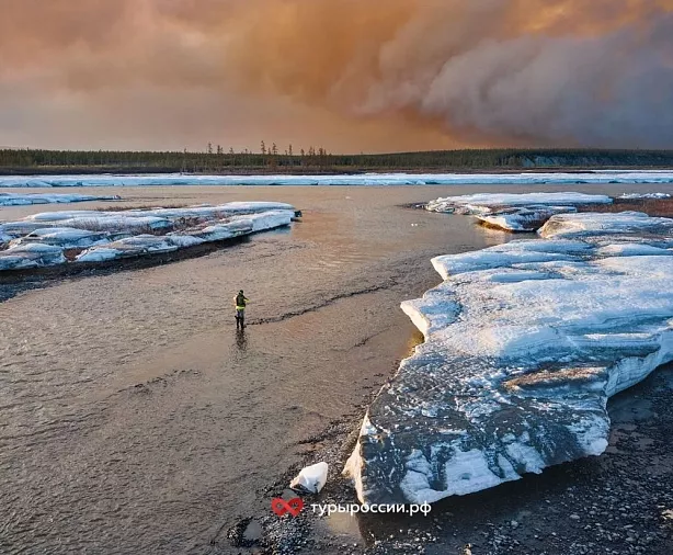 Изображение статьи Якутия: Посещение Национального Парка Момская Наледь Туры России