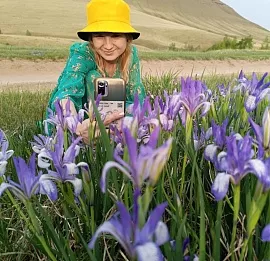 Тур Цветение ирисов. Синее покрывало степной Хакасии