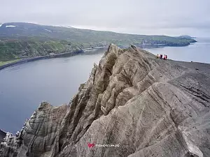 Пейзажи острова Парамушир и вулкана Эбеко
