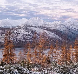 Осень на Колыме. Фотографии с озера Джека Лондона