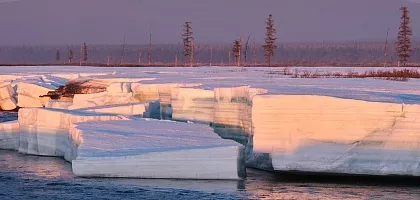 Якутия: Посещение Национального Парка Момская Наледь